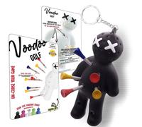 Voodoo Golf Porte-tee-shirt en forme de boule | Accessoire de porte-clés fantaisie pour sac | Cadeaux pour homme | Convient aux t-shirts de 8,5 cm, 2 3/4, 1 1/2, noir, Small