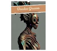 Voodoo Queens (Wall Calendar 2026 DIN A3 portrait), CALVENDO 12 Month Wall Calendar: Women of Voodoo created with Artificial Intelligence