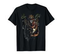 Voodoo Witch Doctor Crânes horreur effrayant Halloween T-Shirt