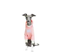 VOODUE Manteau à Deux Pattes for Animaux de Compagnie, Sweat-Shirt à Capuche en Peluche, Veste Douce et Chaude for Whippet, lévrier Italien(M)