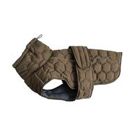 VOODUE Pet Dog Clothes Autumn Winter Large Greyhound Whippet Vest Vest Thick Warm Windproof Cotton Clothes(Orange,S)