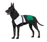 VOODUE Vêtements for Animaux de Compagnie, Veste Chaude d'hiver, Manteau en Coton Plus épais, imperméable for Petits, Moyens et Grands Chiens(Noir,XXL)