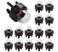 VooGenzek 15 Pièces Ampoule Amorçage D'essence, Ampoule de Carburant Pompe, Bulle D'huile de Carburateur, pour Stihl/Weed Eater/McCulloch/Ryobi Echo