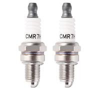 VooGenzek 2 Pièces Bougies d'allumage CMR7H, Tondeuse Bougie d'Allumage, Bougie d'allumage Borne Solide Remplacer CM5H / CMR5H / CMR6H / CMR7H, pour 3066, 965/RZ7C/RZ7CT10, TR14C/TR14S, 4194, AC7R