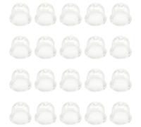VooGenzek 20 Pièces Carburant Primer Ampoule, Pompe D'amorce pour Tondeuse, Pompe à Ampoule D'amorce de Carburateur, pour Tondeuse, Machine de haie, Scie à Essence (22mm)
