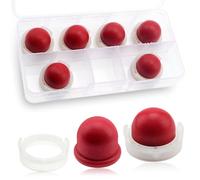 VooGenzek 6 Pièces 694394 Poire D'amorce de Carburateur, Pompe D'amorçage Compatible avec Briggs & Stratton 494408 5084 (Rouge)