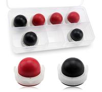 VooGenzek 6 Pièces 694394 Poire D'amorce de Carburateur, Pompe D'amorçage Compatible avec Briggs & Stratton 494408 5084 (Rouge + Noir)