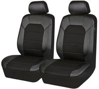 VOOIV 2Pcs Housse de Siege Voiture pour Benz T-Class X-Class V-Class Vaneo Viano Vito, Douces Confortables Respirantes Amovible Avant Coussins Couvre Accessoires,A/Black