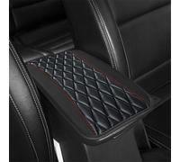 VOOIV Coussin Accoudoir Voiture pour Mazda CX-30/CX-30 EV, Universel Accoudoir Console Central Housse Cuir Protection Imperméable Accessoire,D Black