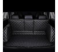 VOOIV Voiture Couverture Complète Tapis de Coffre pour Range Rover Sport P400e 2018 2019 2020, Cuir PU Imperméable Durable Antidérapant Et Anti-Usure Protection Coffre,A Black