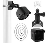 Vookkp Support de Montage pour Blink Outdoor 4/3 Caméra Support Mural pour Caméra Extérieure Réglables à 360° avec Coque de Protection pour Blink Outdoor, Noir