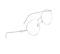 Voolga Lunette Anti Lumiere Bleue Enfant pour Écran, Vintage Leger Lunettes Gaming Monture Metalique Lunettes Anti Lumière Bleue Homme Femme C1