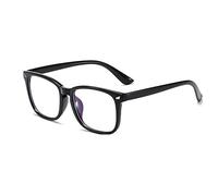 Voolga Lunettes Anti Lumière Bleue Lunettes Anti-Fatigue oculaire,Lunette Ronde Rétro à Verres Transparents Lunette Gaming Ecran Ordinateur, Hommes/Femmes