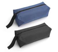 VOOSOT 2 piècestrousse a outils(25 x 9 x 8 cm),trousse outils moto en polyester 600D, pochette étanche avecsac, petit sac à portable pour moto, électricien, voiture, maison