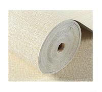 Vootnifig Rouleau de papier peint autocollant - Imperméable - Réduction du bruit - Isolation thermique - Pour décoration d'intérieur - 50 x 300 cm - Beige jaune