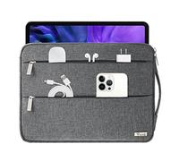 Voova Housse pour Macbook Air Pro M1 M2 11 13 Pouces Pochette PC 11.6 12.9 13.3 Pouces Sacoche Ordinateur Portable Femme Homme Imperméable Compatible avec HP Lenovo Acer ASUS Dell Microsoft Gris Foncé