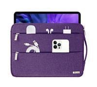 Voova Housse pour Macbook Pro 16 Pouces Pochette PC 15 15,6 15.6 Pouces Sacoche Ordinateur Portable Femme Homme Imperméable Compatible avec HP Lenovo Acer ASUS Dell Fujitsu Gigabyte Huawei Violet