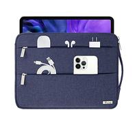 Voova Housse pour Macbook Pro 16 Pouces Pochette PC 15 15,6 15.6 Pouces Sacoche Ordinateur Portable Femme Homme Imperméable Compatible avec HP Lenovo Acer ASUS Dell Fujitsu Gigabyte Huawei Bleu