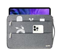 Voova Housse pour Macbook Pro 16 Pouces Pochette PC 15 15,6 15.6 Pouces Sacoche Ordinateur Portable Femme Homme Imperméable Compatible avec HP Lenovo Acer ASUS Dell Fujitsu Gigabyte Huawei Gris