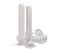 VOOXA Optimal | Douilles de tamis 16 x 100 mm pour mortier composite (Lot de 10) | Manchon d'ancrage en plastique à remplir avec du mortier d'injection | Durable et solide