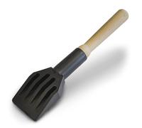 VOOXA Pelle en bois sans éclats pour soulever des panneaux en verre et plastique résistant, 65 x 20 x 277 mm, noir, cadre de porte/fenêtre