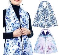 VOPHIA Lot de 2 bavoirs pour femme - Lavables et réutilisables - En microsuède