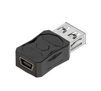 VOQGHTU Adaptateur USB vers deux voies, prend en charge les données de charge, synchronisation, connecteur 480 Mbit/s, adaptateur bidirectionnel