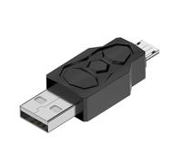 VOQGHTU Adaptateur USB vers deux voies, prend en charge les données de charge, synchronisation, connecteur 480 Mbit/s, adaptateur bidirectionnel