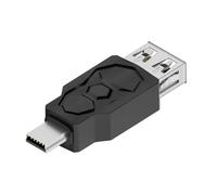 VOQGHTU Adaptateur USB vers deux voies, prend en charge les données de charge, synchronisation, connecteur 480 Mbit/s, adaptateur bidirectionnel