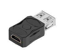 VOQGHTU Adaptateur USB vers deux voies, prend en charge les données de charge, synchronisation, connecteur 480 Mbit/s, adaptateur bidirectionnel