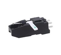 VOQGHTU Cartouche de tourne-disque, double rubis et aiguilles stéréo avec remplacement pour tourne-disque LP/LP RPM, rubis et aiguilles stéréo stéréo