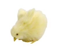 VOQGHTU Poussin jaune, peluche poussin doudou figurine poule en peluche de Pâques, décoration pour le printemps