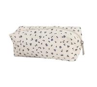 VOQGHTU Trousse à crayons à motif de fleur, nœud de grande capacité, fournitures scolaires, fournitures scolaires, jolie esthétique pour filles, bijoux de voyage, organiseurs de bureau pour étudiantes