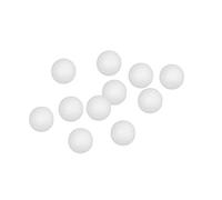 VORCOOL 100 Pièces Boule Solide Sphères Rondes Solides Matériau en Polystyrène Eps Décorations pour La Maison Décor De Mariage Boule De Mousse Ornement Mousse Artisanat Décoration