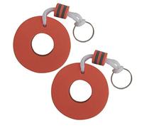 VORCOOL 2 Porte-clés Flottants EVA pour Piscine, Salle de Sport, Vacances, Activités de Plein Air, Lieu Clé (Bouée de Sauvetage)