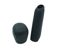 VORCOOL 2pcs Couvercle de Changement de Vitesse et Couvercle de Handbreak pour Voiture (Noir)