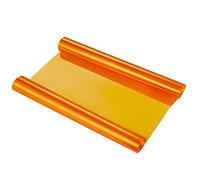 Vorcool - Film autocollant transparent pour phares de voiture et de moto, décoration et protection, 30 x 120 cm (orange)