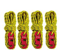 VORCOOL Lot de 4 Cordes de Tente réfléchissantes 3 m