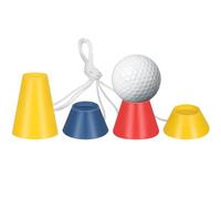 VORCOOL Lot de 4 Tees de Golf d'intérieur en Caoutchouc avec différentes hauteurs pour Les Jours de Gel