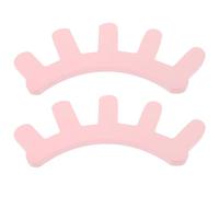 VORCOOL paire de Décalques de Mur en Bois 3D Decal pour Chambre à Coucher Décor (rose)