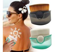 Vordpe Lot de 2 applicateurs de crème solaire, pinceaux Sunblock Buddy avec capuchons de protection, applicateur facile à appliquer en déplacement, applicateur de lotion solaire pour enfants