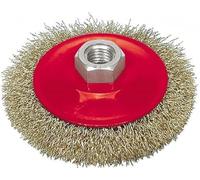 Vorel 06973 - circulaire de 115 mm de brosse, fil ondulé