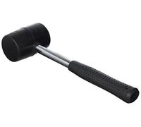 VOREL 33657 Maillet caoutchouc GS TUV/Manche en acier-700 g