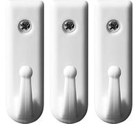 VOREL 74765 Lot de 3 crochets avec vis