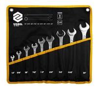 VOREL Ensemble de clés mixtes 9 pcs 6-19 mm