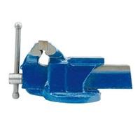 VOREL Étau à base fixe 100 mm Bleu Bleu G