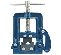 VOREL Étau pour tube à charnière Métal Bleu