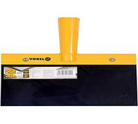 VOREL Grattoir à béton | Différentes tailles au choix | Lame en acier à ressort | Pare-chocs | Grattoir à glace en acier à ressort Taille 25 cm