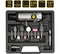 VOREL Kit de ponceuses à tige