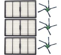 Vorfaove Brosses latérales de rechange Filtre HEPA Compatible avec S9 Robot Aspirateur Série Accessoires